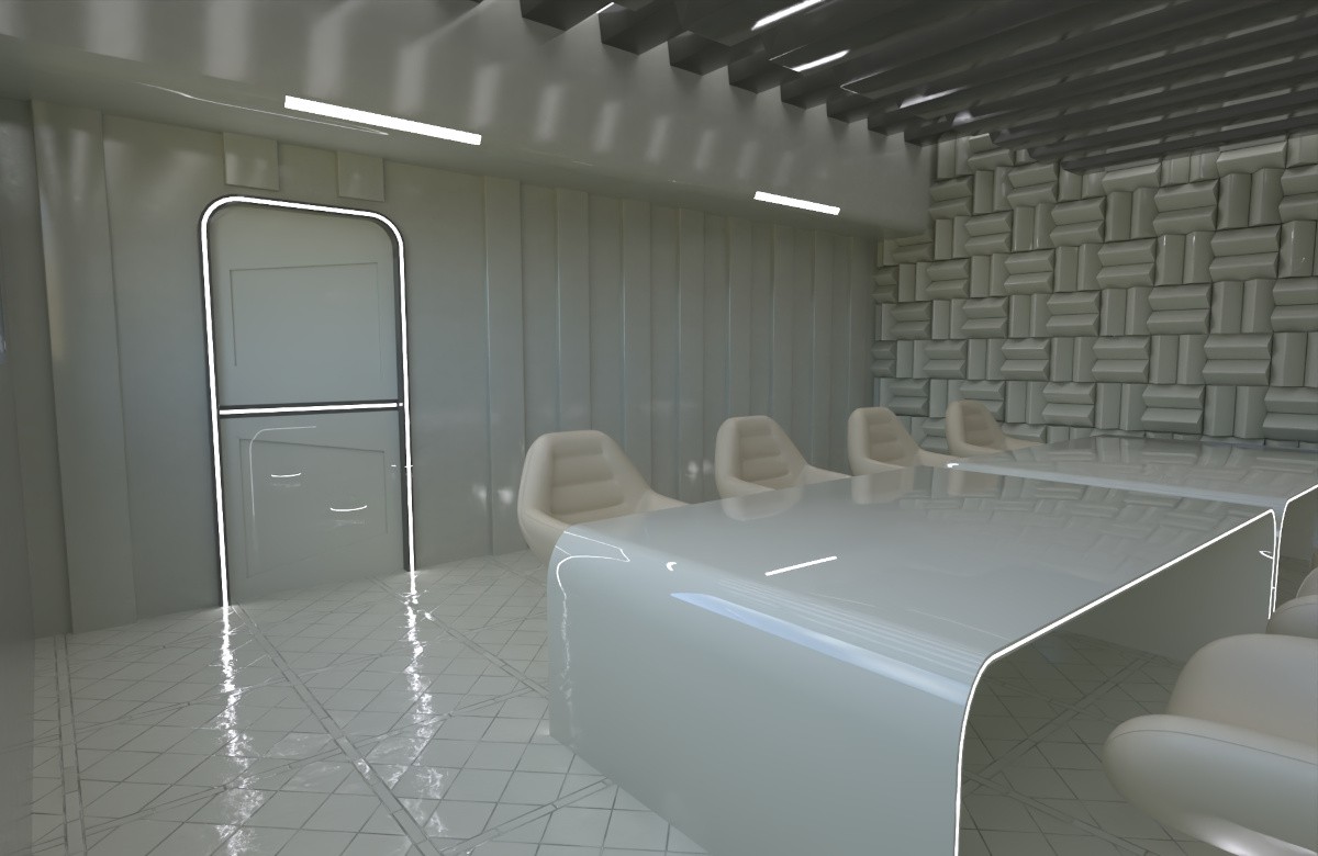 Utopian Briefing Room for DS Iray by N/A