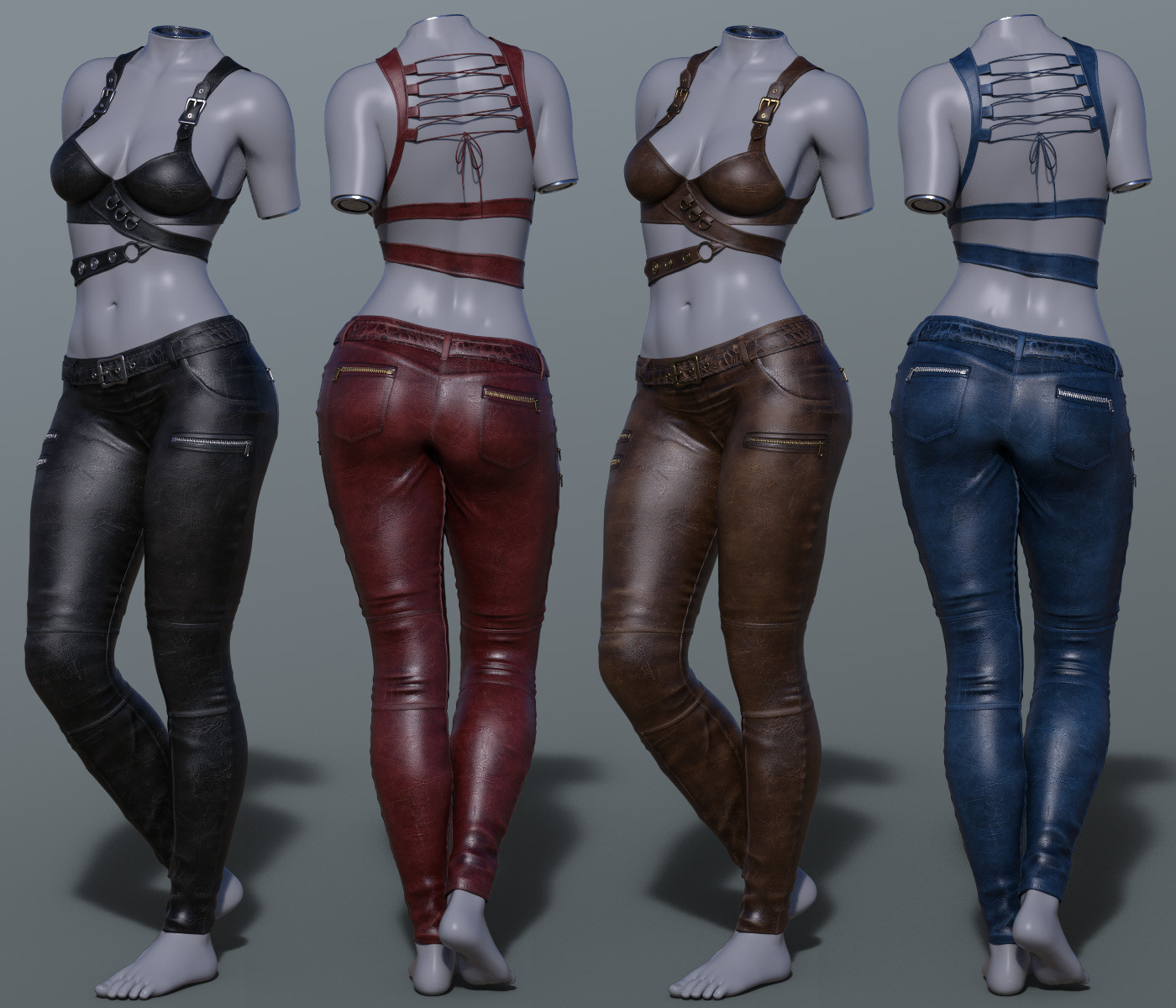 Rebel Leather for G8/8.1 Females by N/A