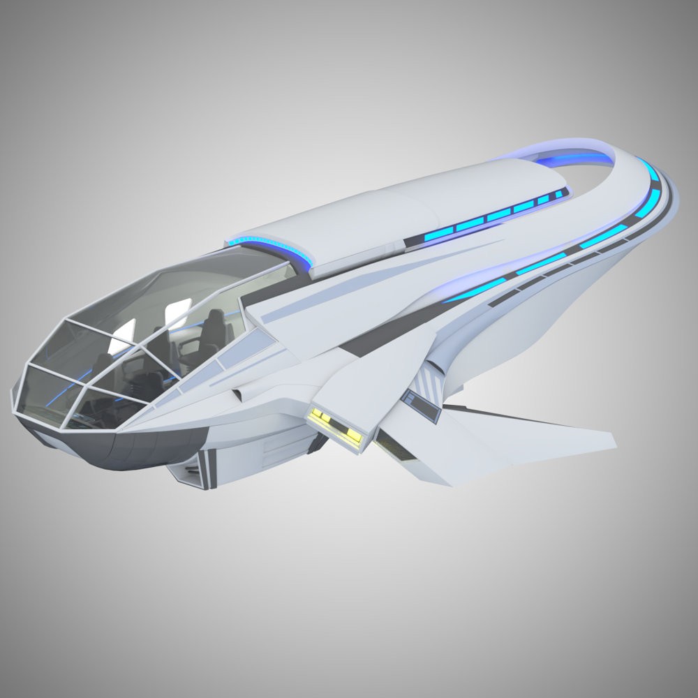 Wilbur Shuttle for Poser by N/A