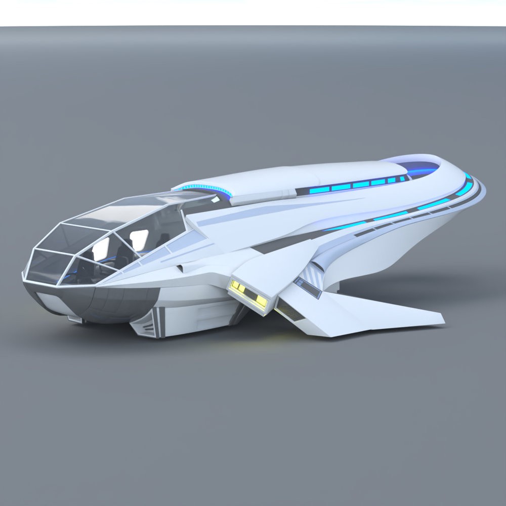 Wilbur Shuttle for Poser by N/A