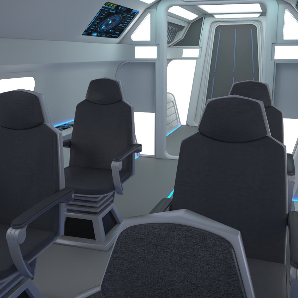 Wilbur Shuttle for Poser by N/A
