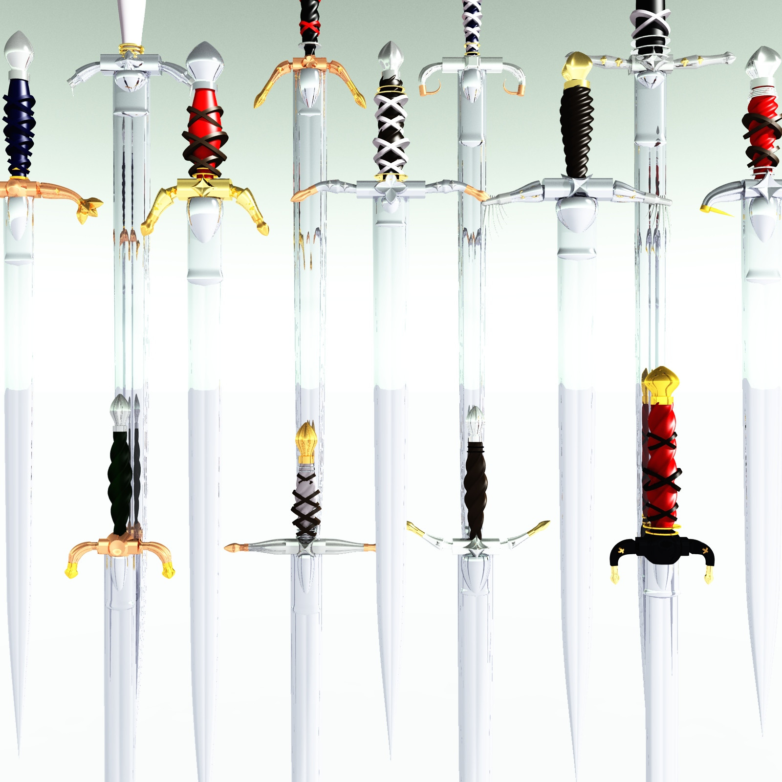 EVERYPlant 520 Swords for Poser by N/A