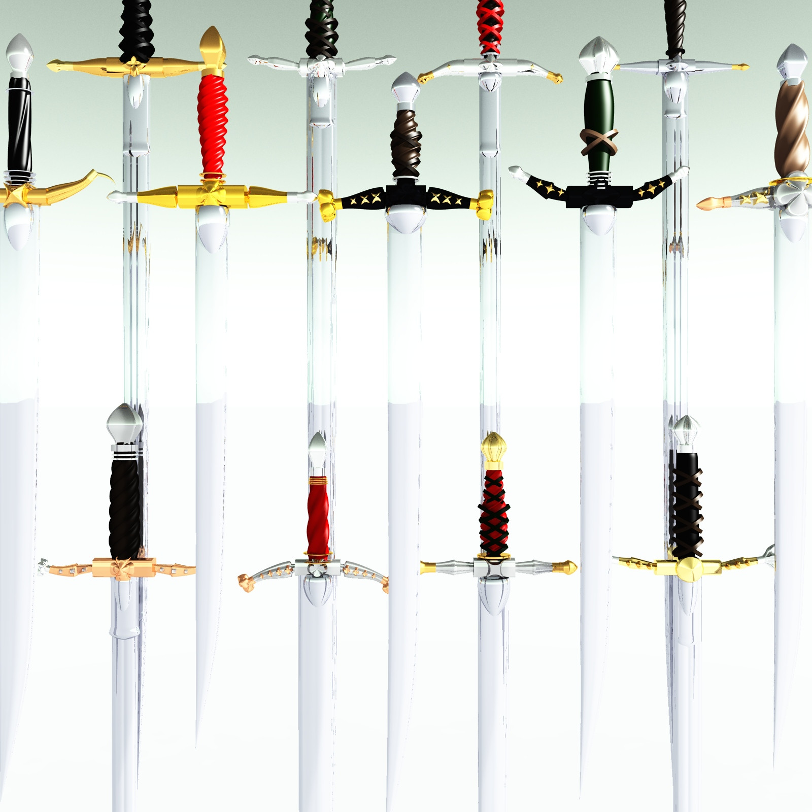 EVERYPlant 520 Swords for Poser by N/A