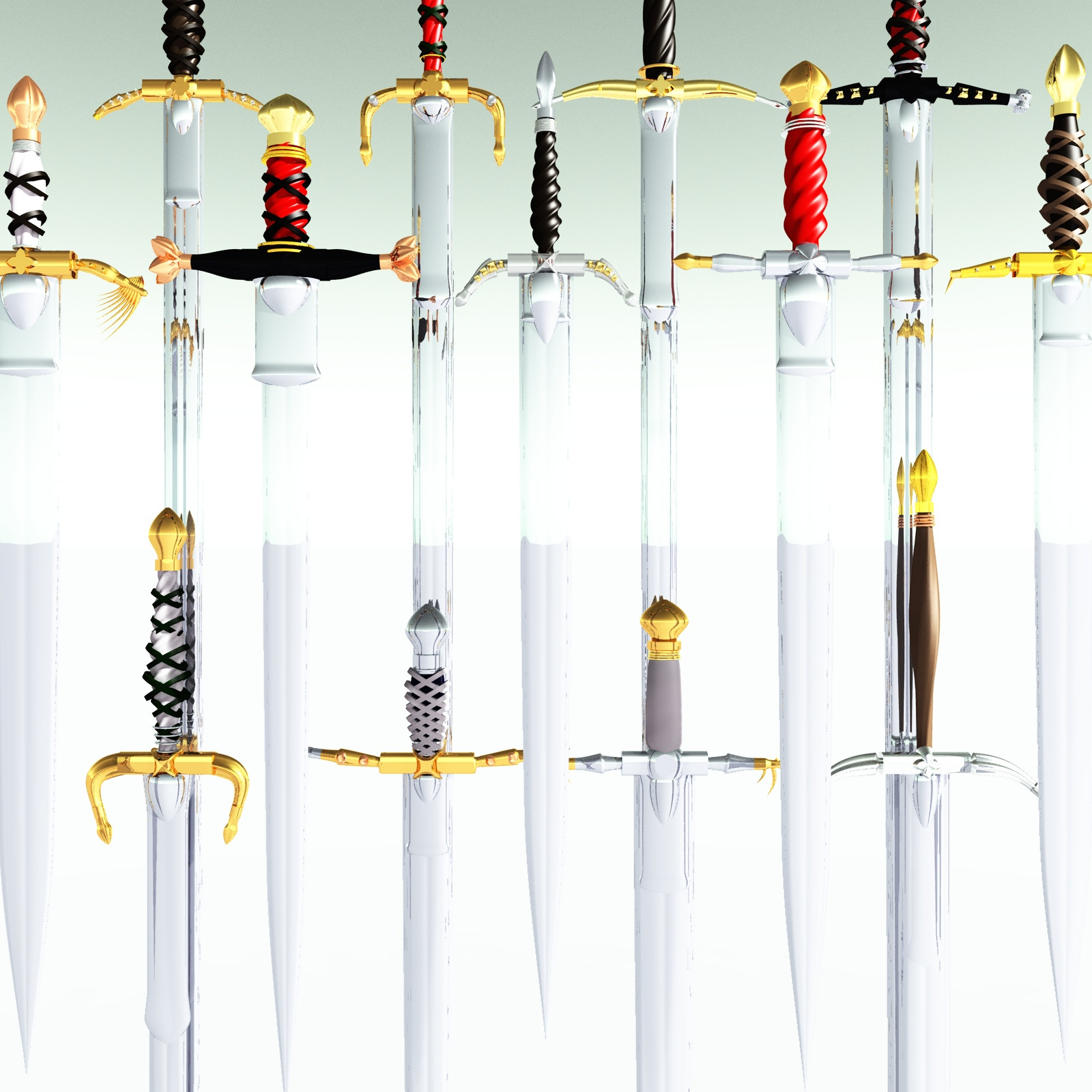 EVERYPlant 520 Swords for Poser by N/A