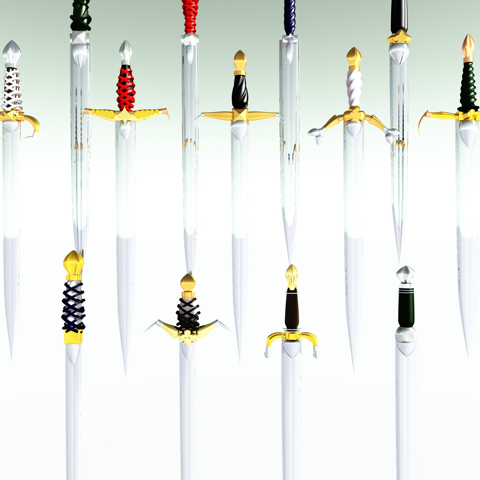 EVERYPlant 520 Swords for Poser by N/A