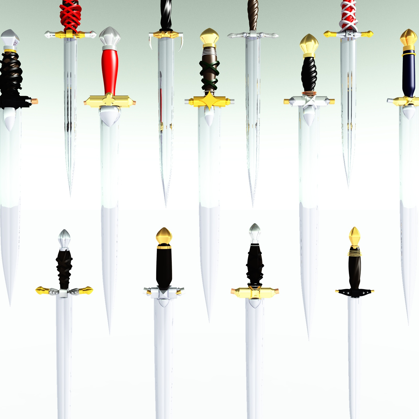EVERYPlant 520 Swords for Poser by N/A