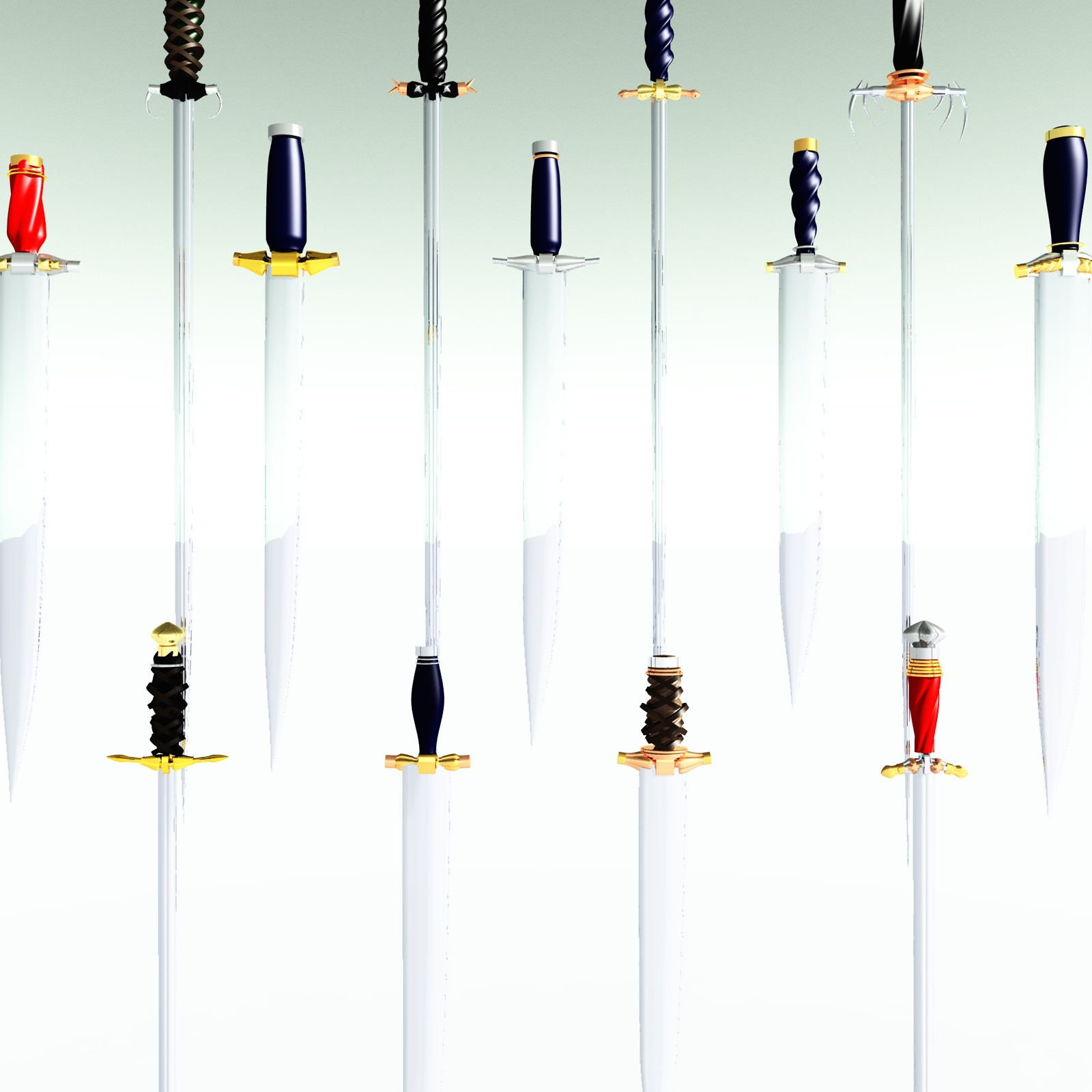 EVERYPlant 520 Swords for Poser by N/A