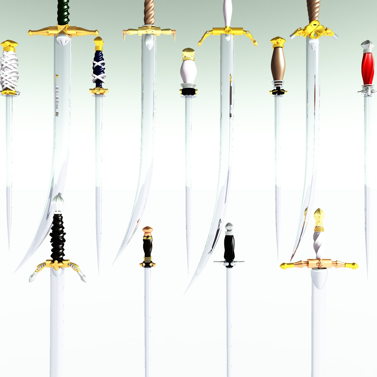 EVERYPlant 520 Swords for Poser by N/A