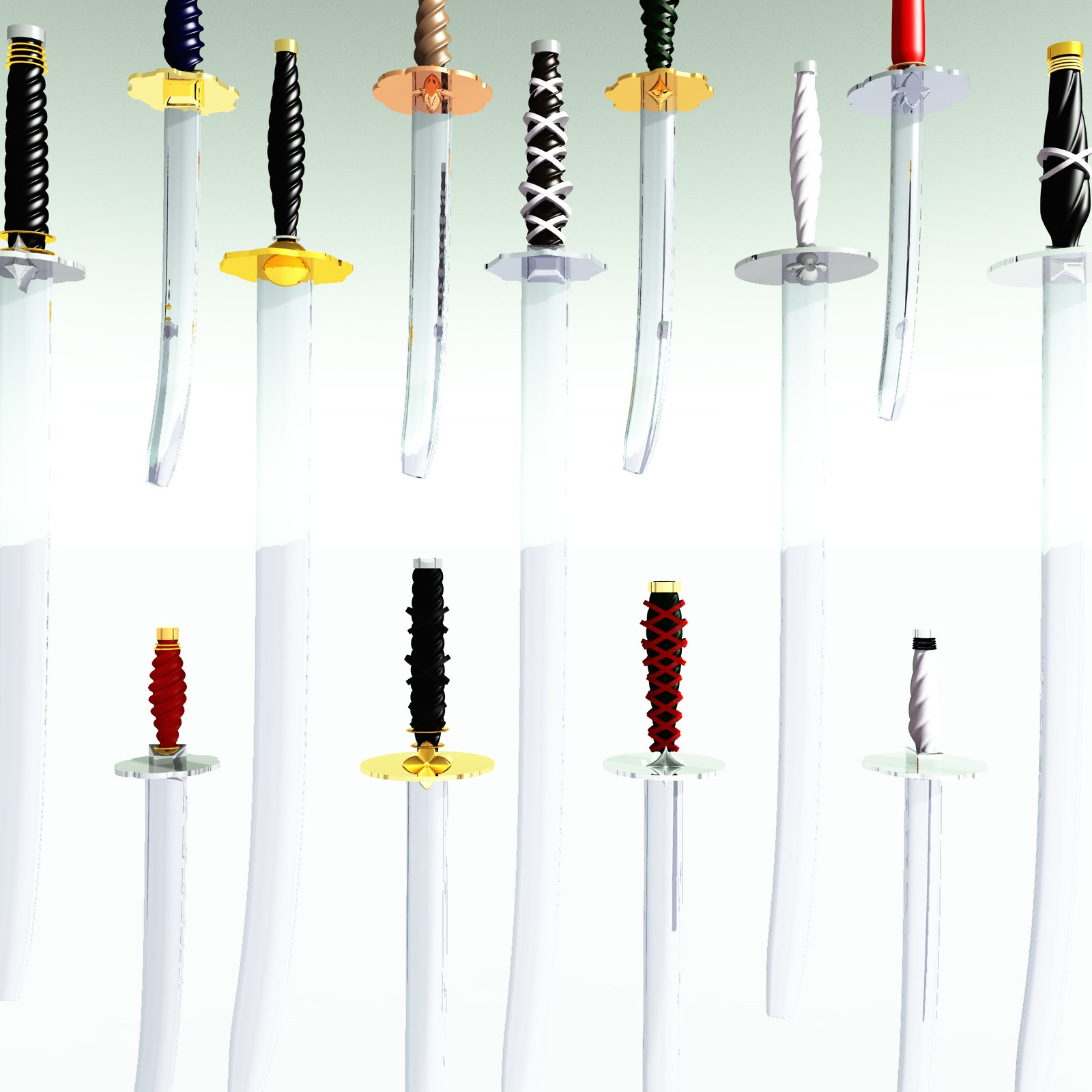 EVERYPlant 520 Swords for Poser by N/A