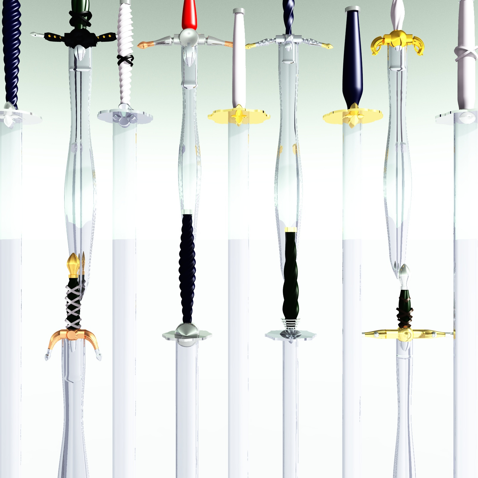 EVERYPlant 520 Swords for Poser by N/A
