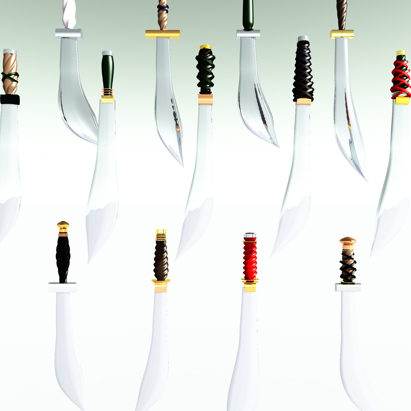 EVERYPlant 520 Swords for Poser by N/A