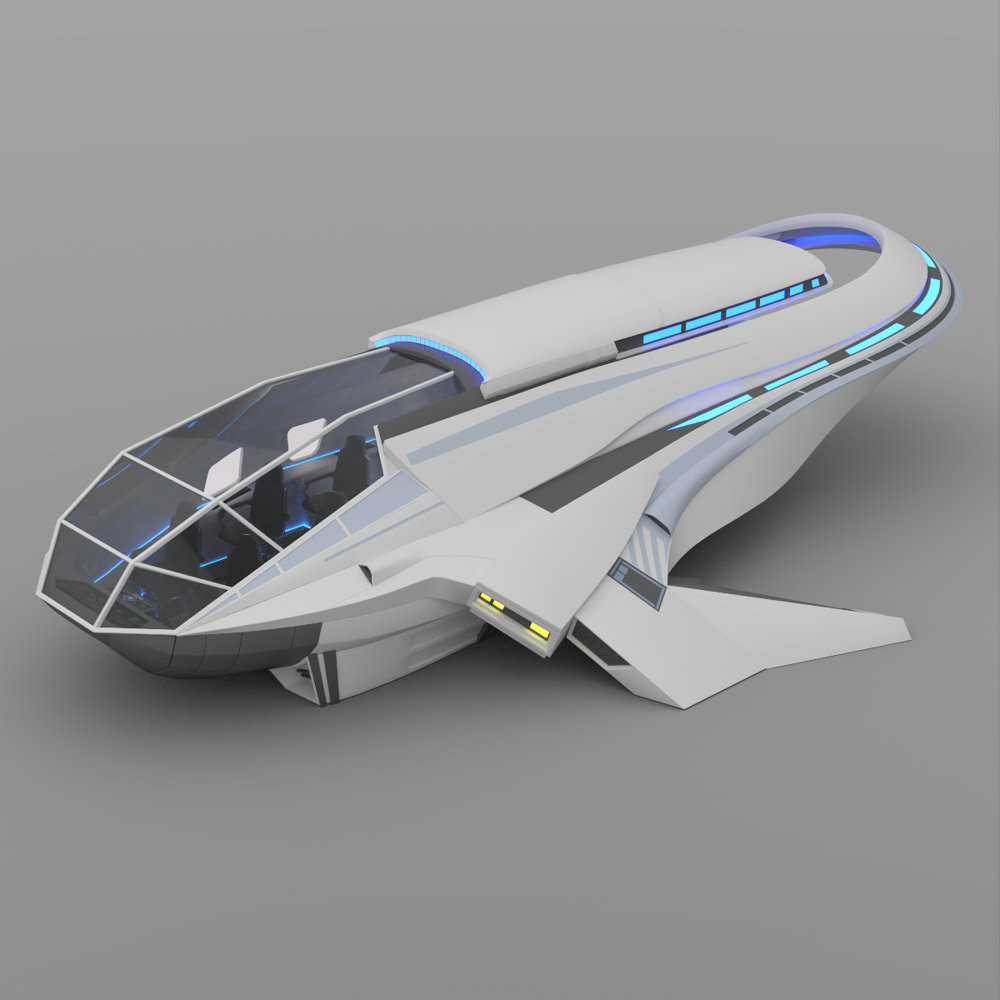 Wilbur Shuttle for DAZ Studio by N/A