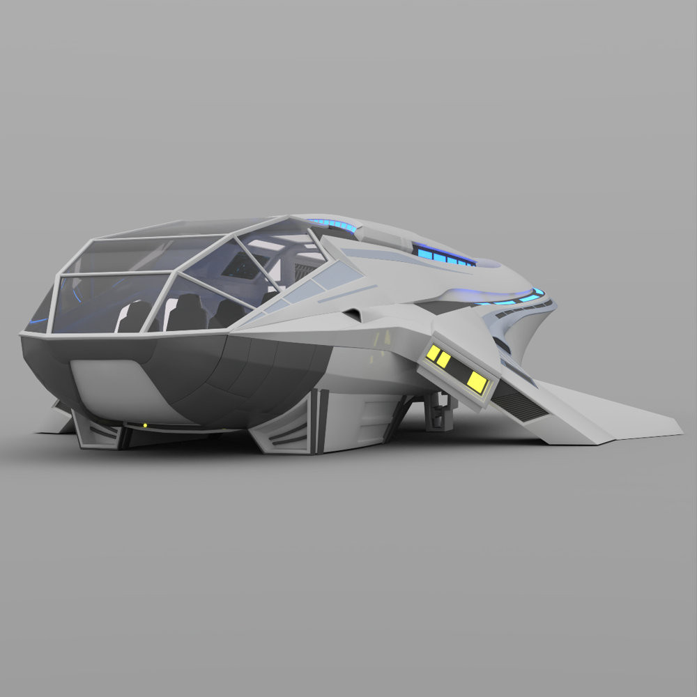 Wilbur Shuttle for DAZ Studio by N/A