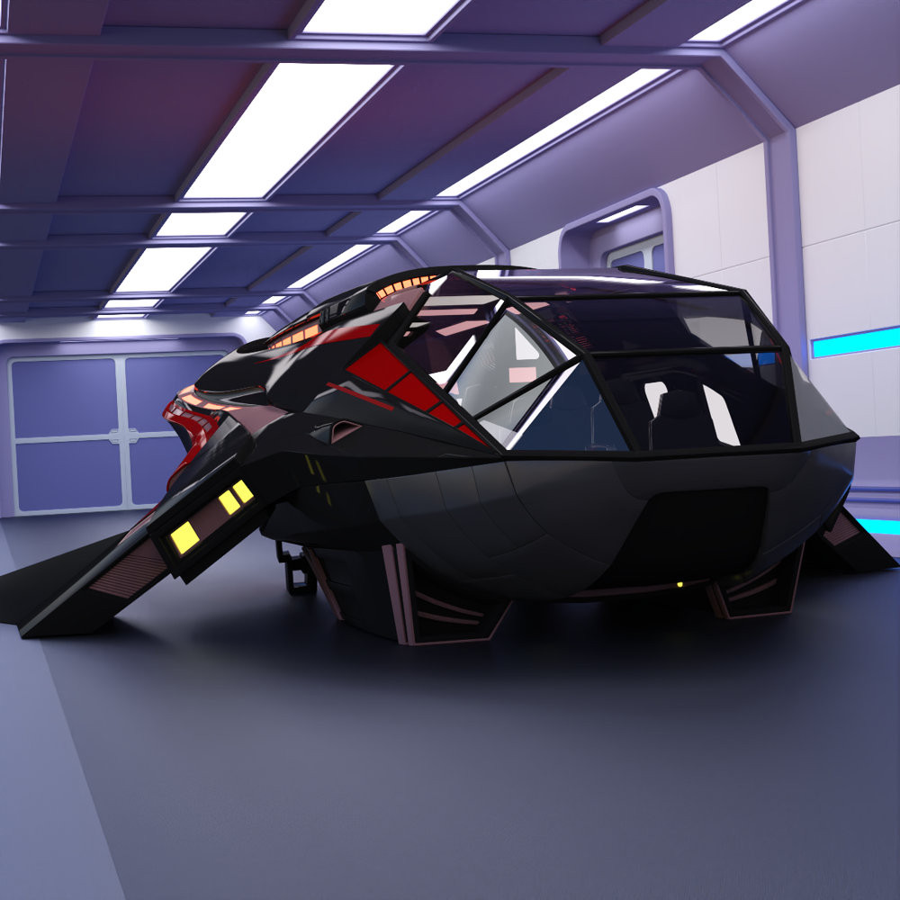 Wilbur Shuttle for DAZ Studio by N/A