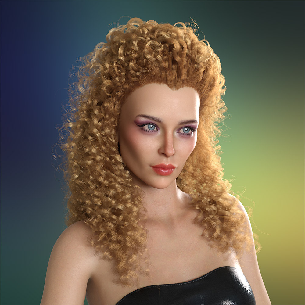 Prae-Nalynn Hair For G8/G9 Daz by N/A