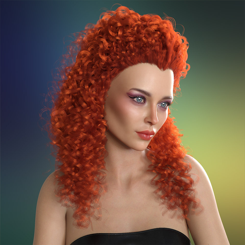 Prae-Nalynn Hair For G8/G9 Daz by N/A