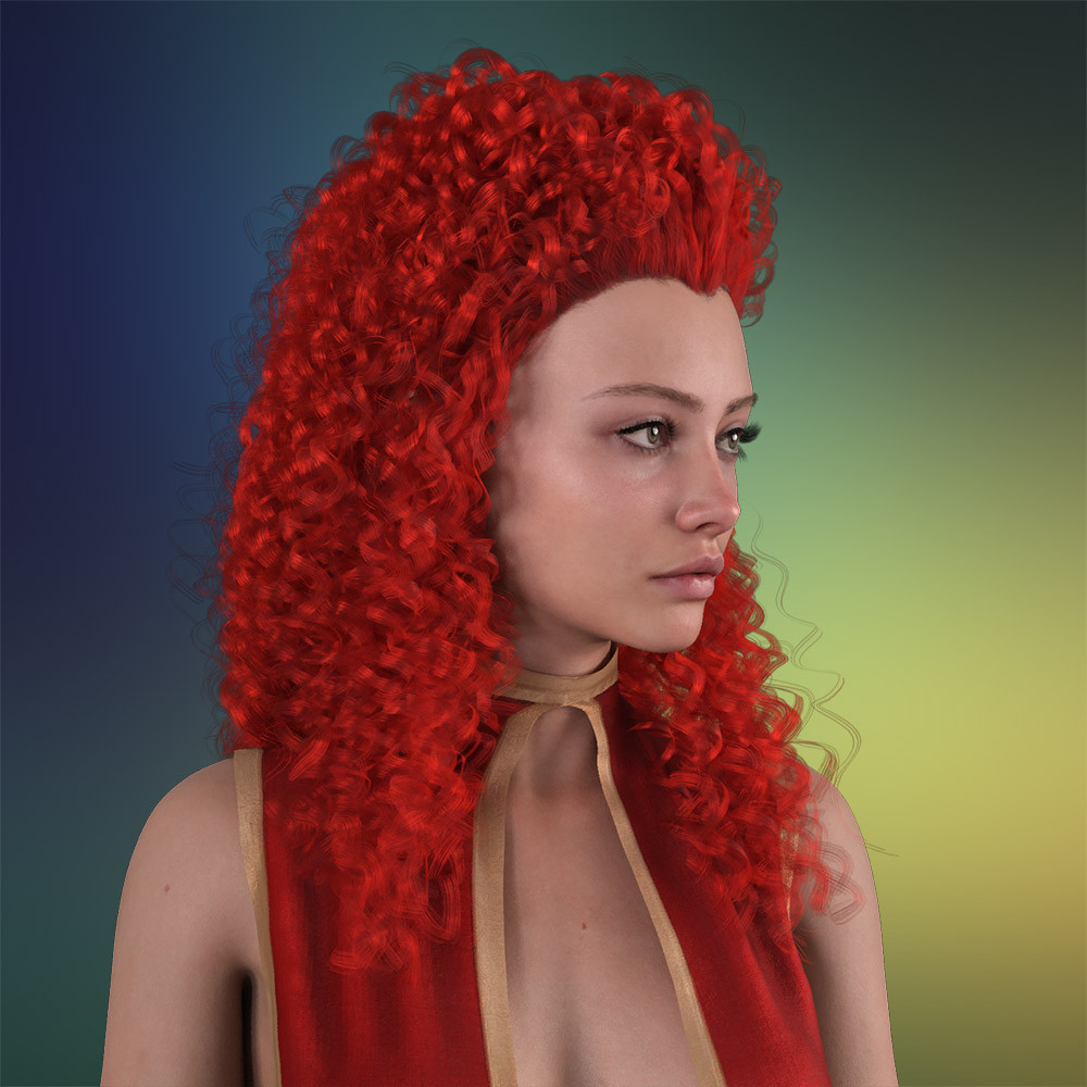 Prae-Nalynn Hair For G8/G9 Daz by N/A
