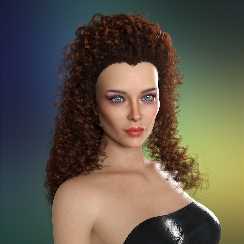 Prae-Nalynn Hair For G8/G9 Daz by N/A