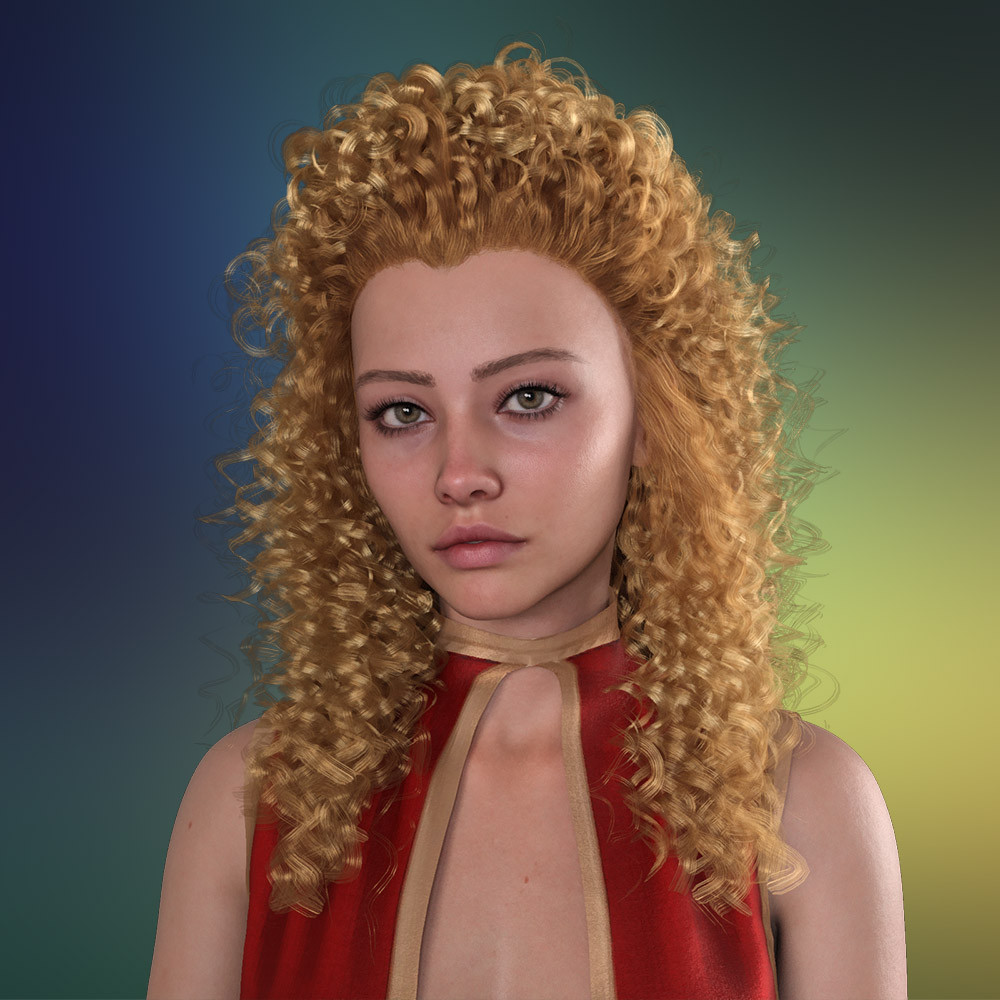 Prae-Nalynn Hair For G8/G9 Daz by N/A