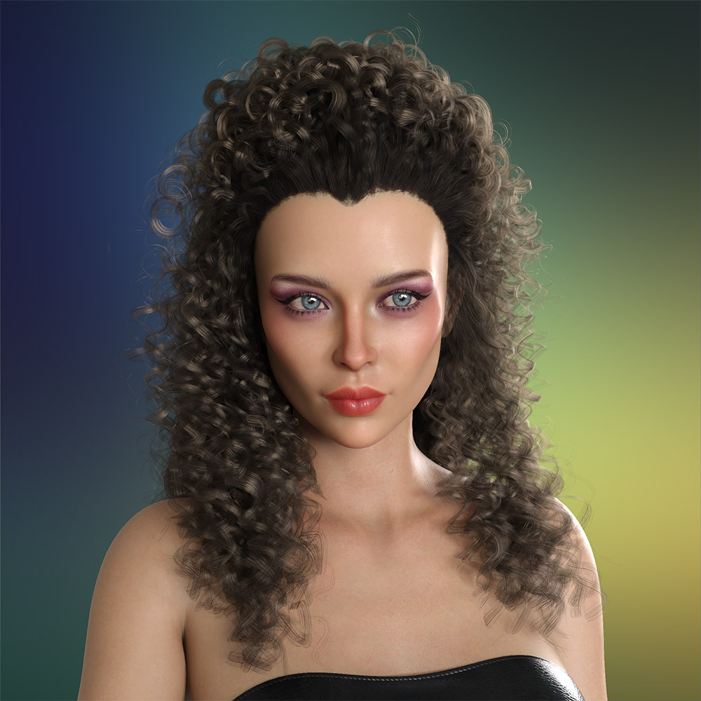 Prae-Nalynn Hair For G8/G9 Daz by N/A