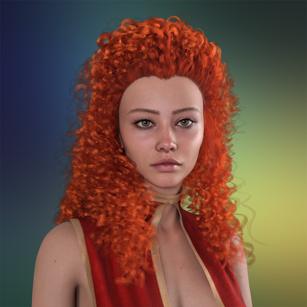 Prae-Nalynn Hair For G8/G9 Daz by N/A