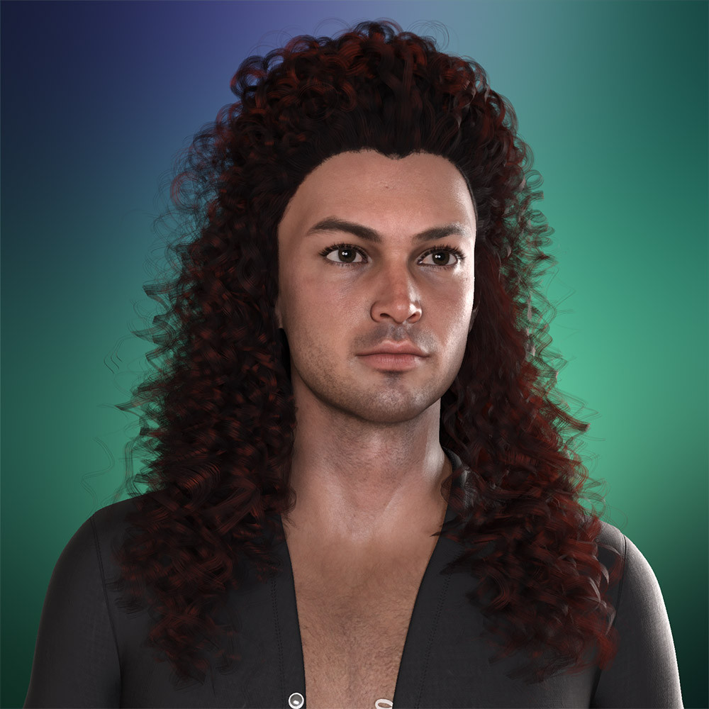 Prae-Nalynn Hair For G8/G9 Daz by N/A