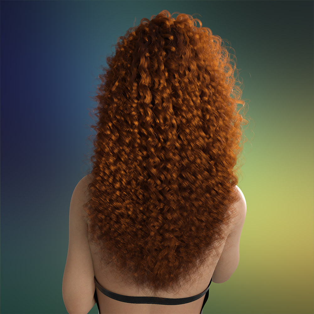 Prae-Nalynn Hair For G8/G9 Daz by N/A