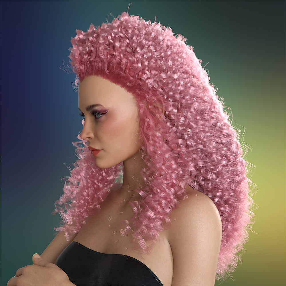 Prae-Nalynn Hair For G8/G9 Daz by N/A