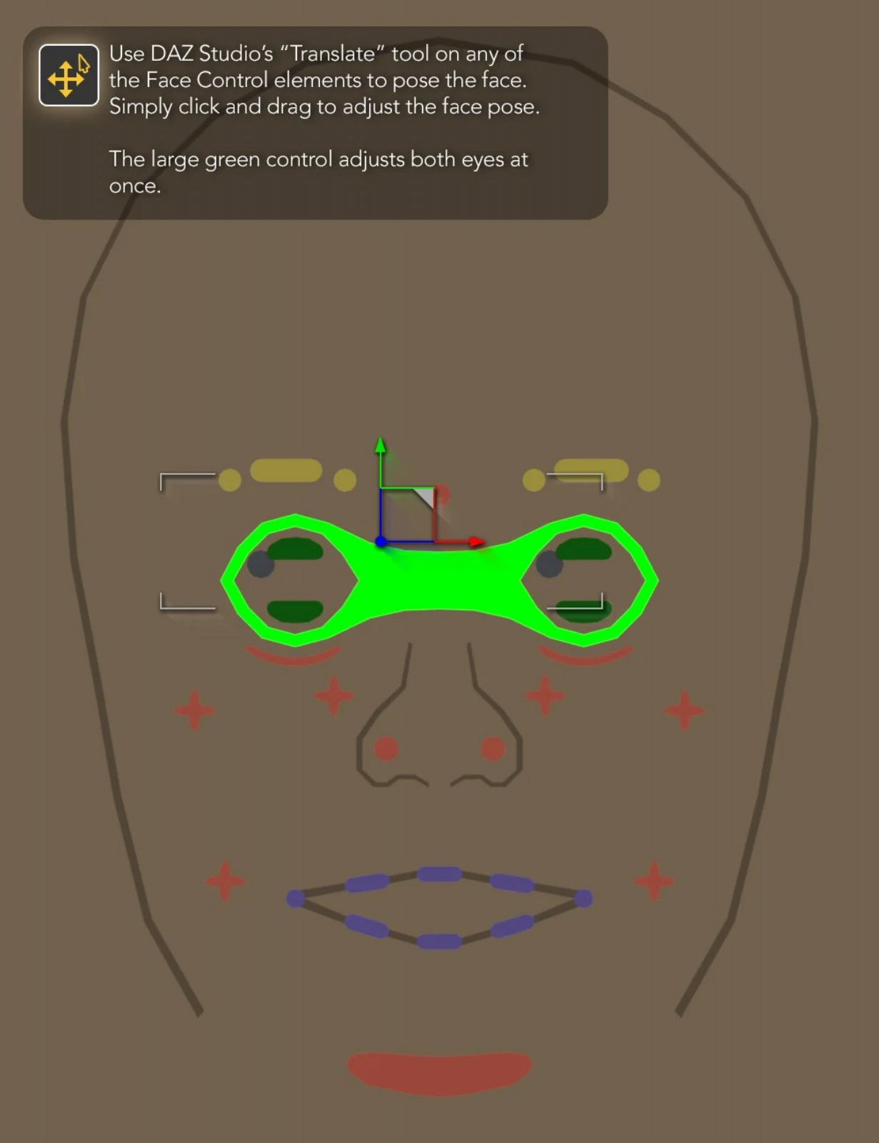 Face Control for Genesis 9 by N/A