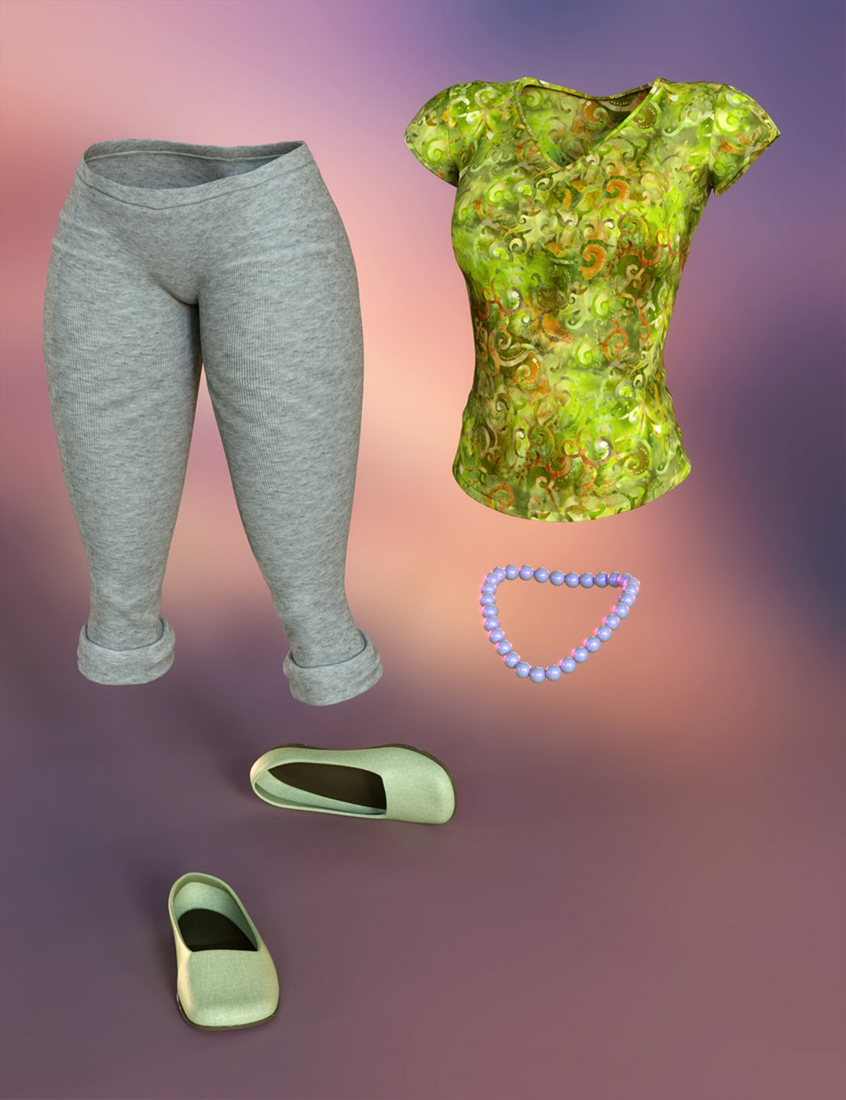 Stylized '21 Clothing for Genesis 8 and 8.1 Female by N/A