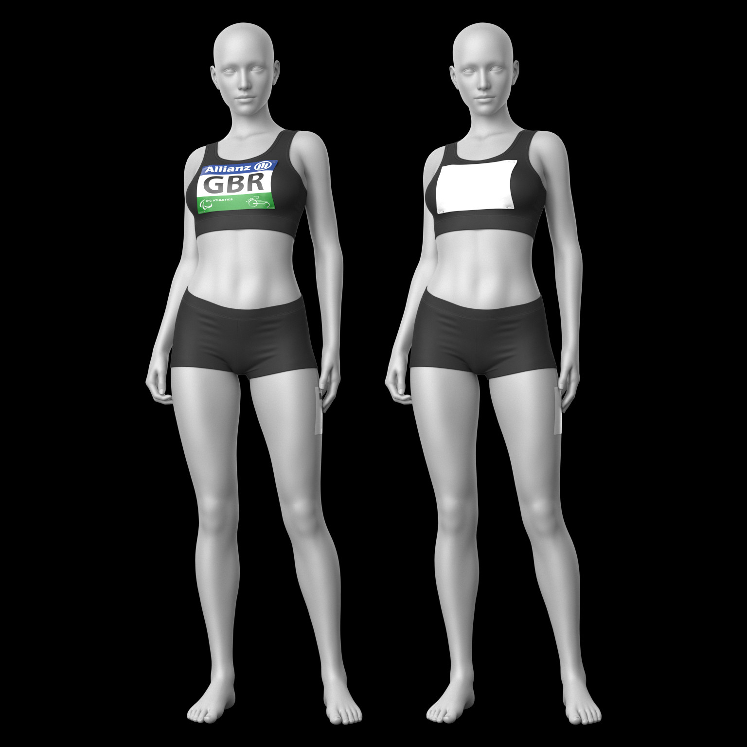 Female Athlete Set G8 by N/A