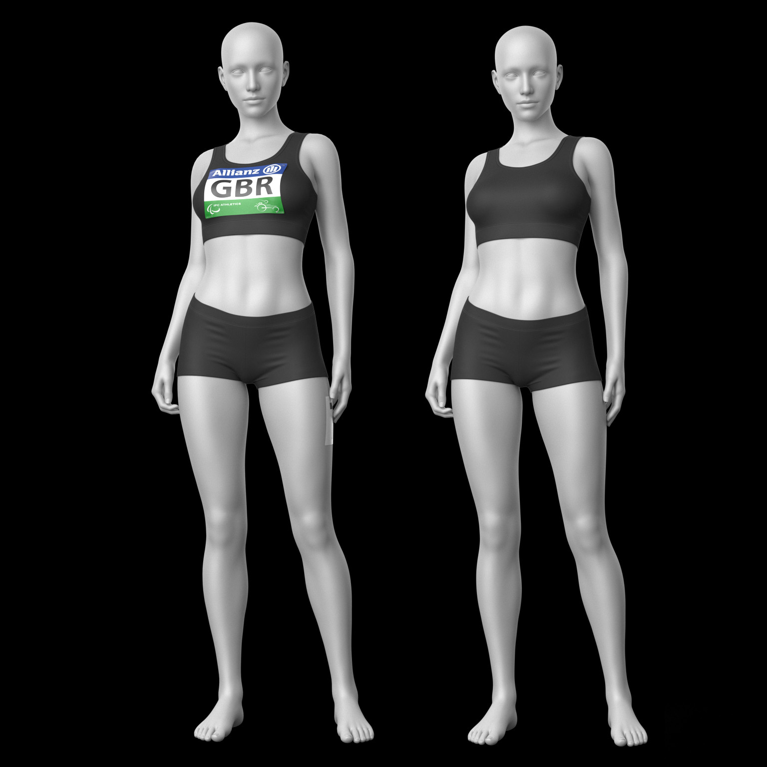 Female Athlete Set G8 by N/A