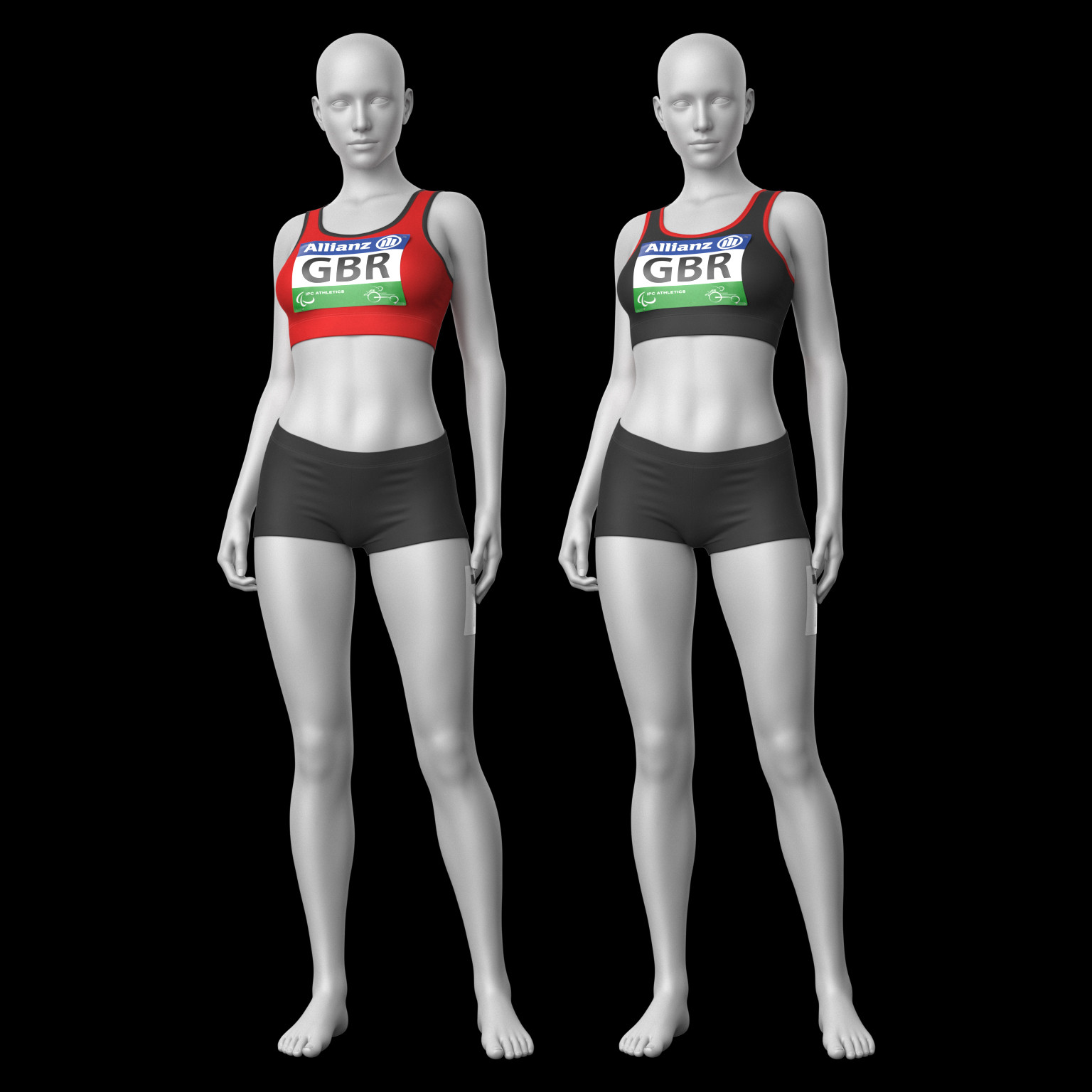 Female Athlete Set G8 by N/A