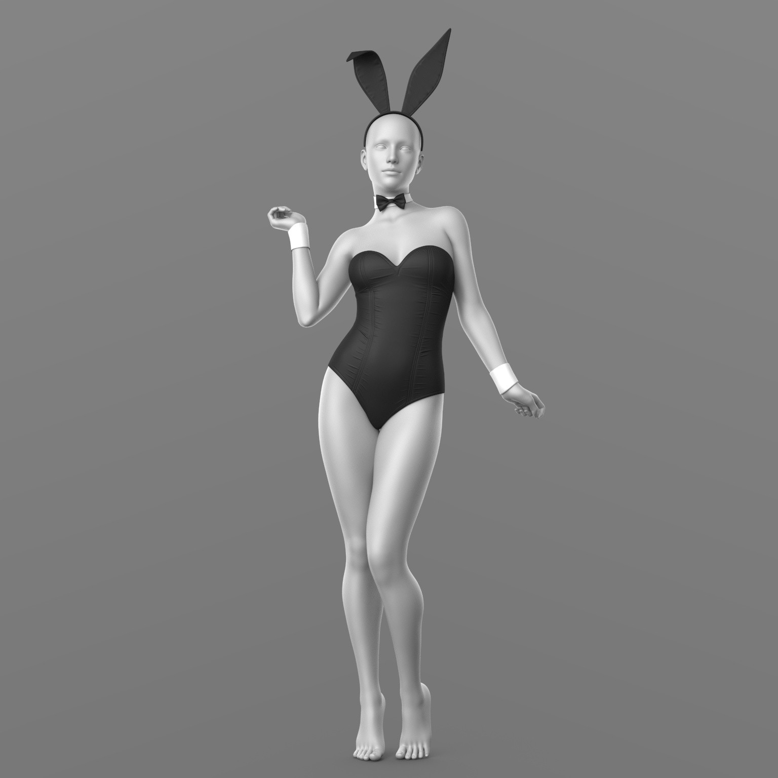 Corset 02v Bunny G8 Female by N/A