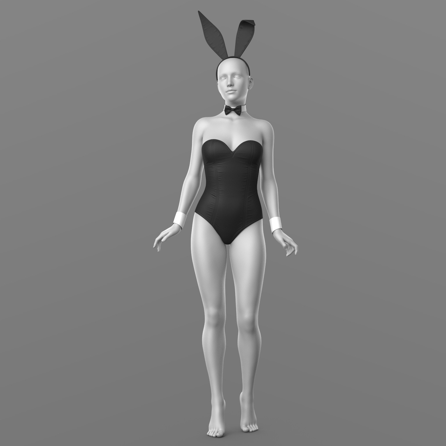 Corset 02v Bunny G8 Female by N/A