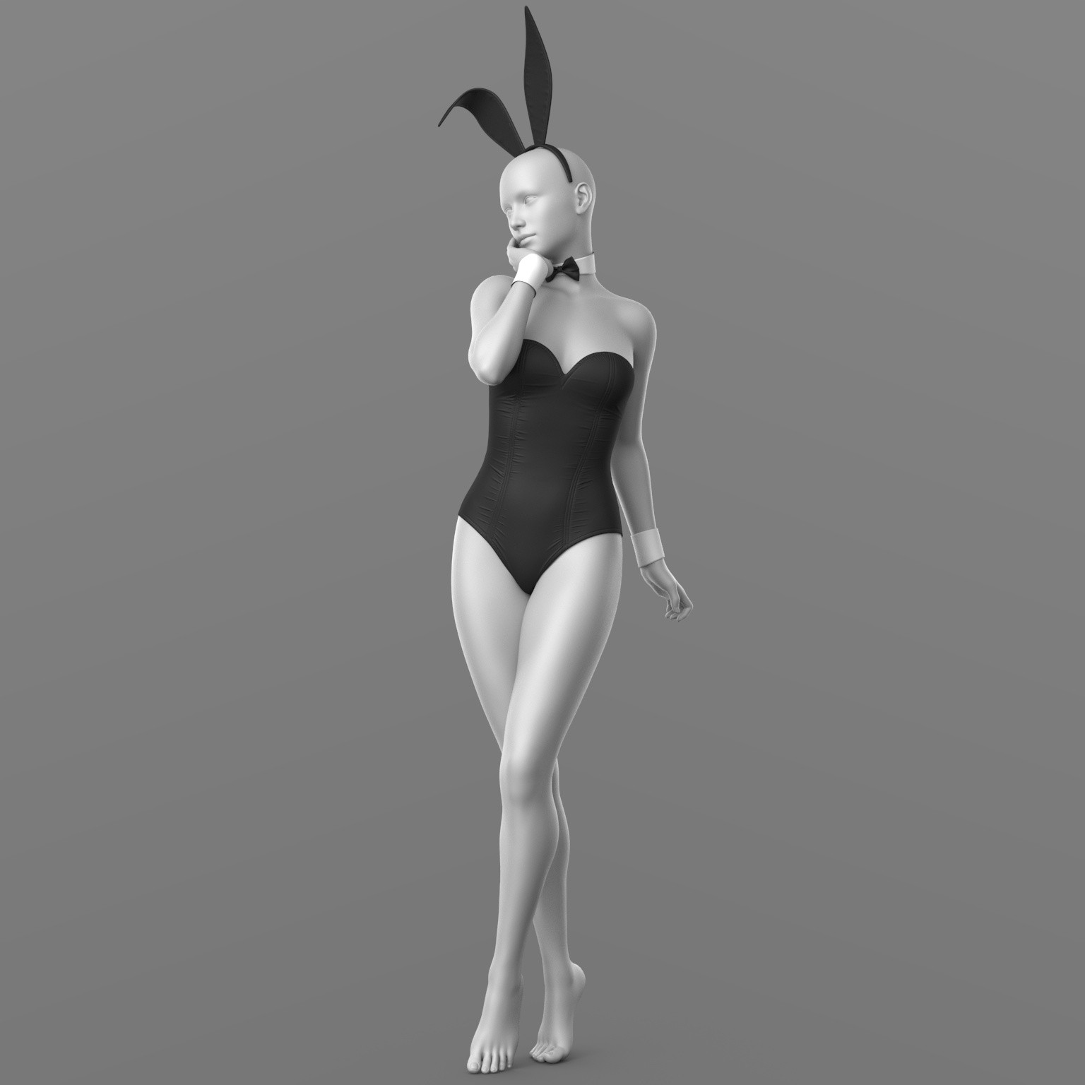 Corset 02v Bunny G8 Female by N/A