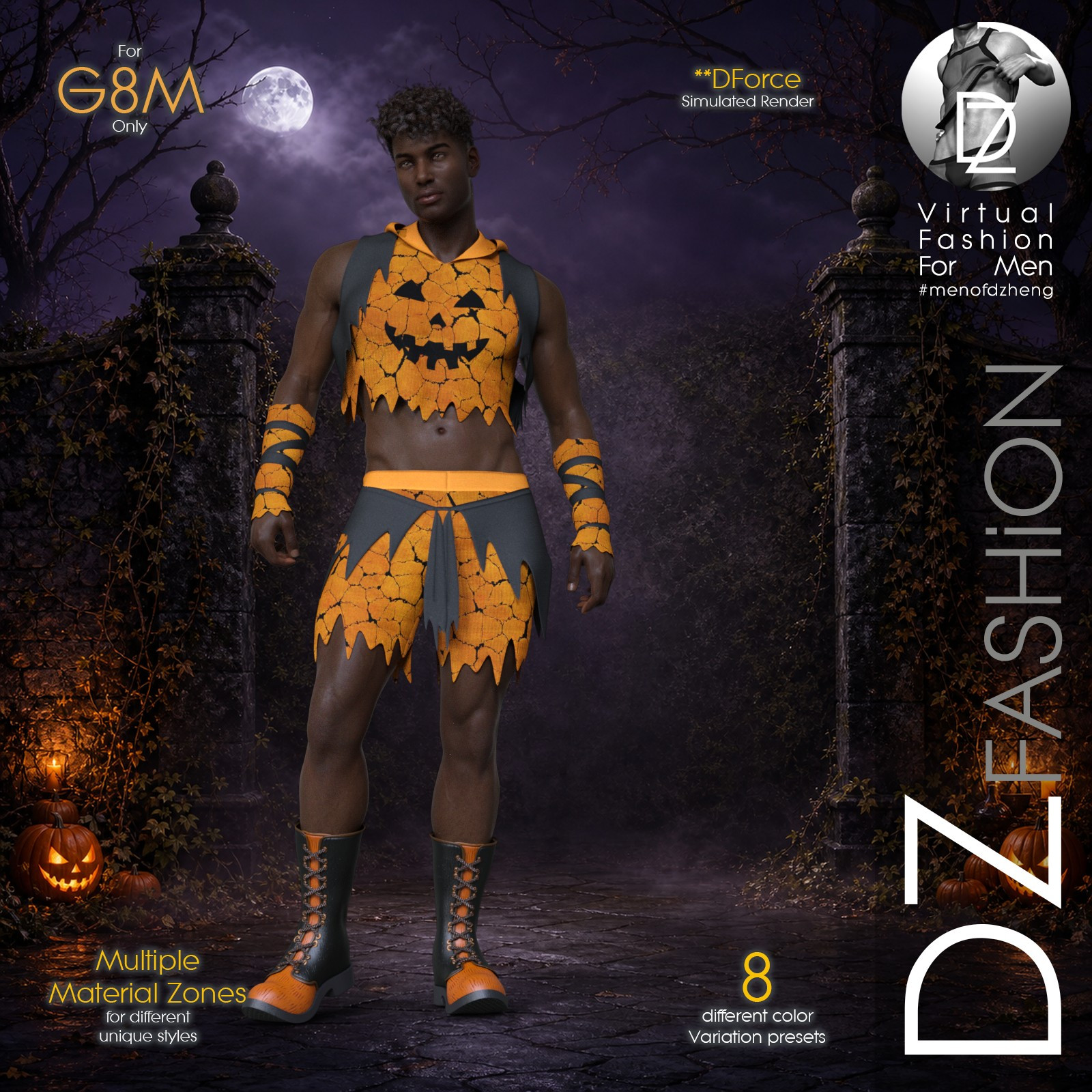 DZ dForce Jack O Lantern for G8M by N/A