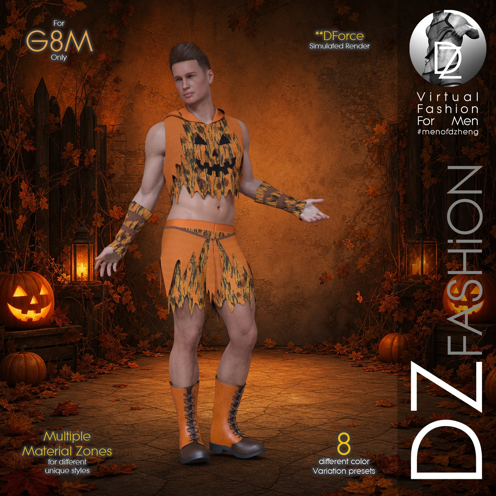 DZ dForce Jack O Lantern for G8M by N/A