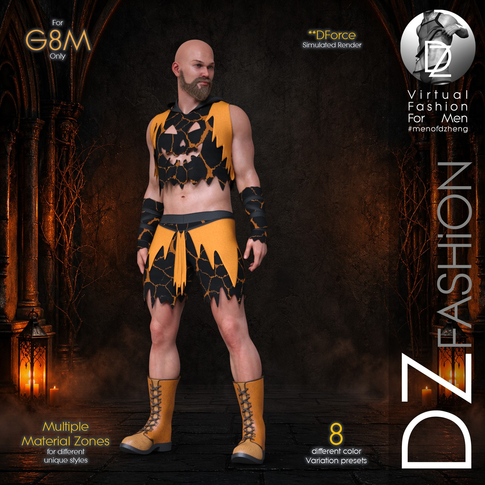 DZ dForce Jack O Lantern for G8M by N/A