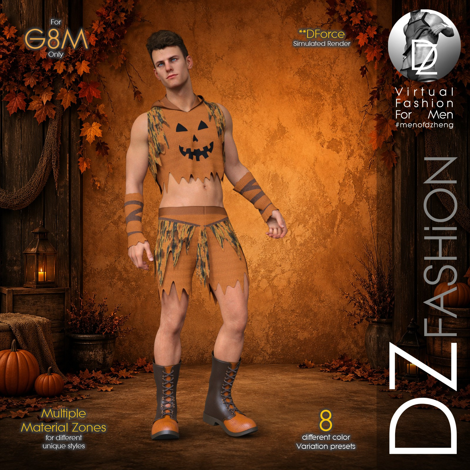 DZ dForce Jack O Lantern for G8M by N/A