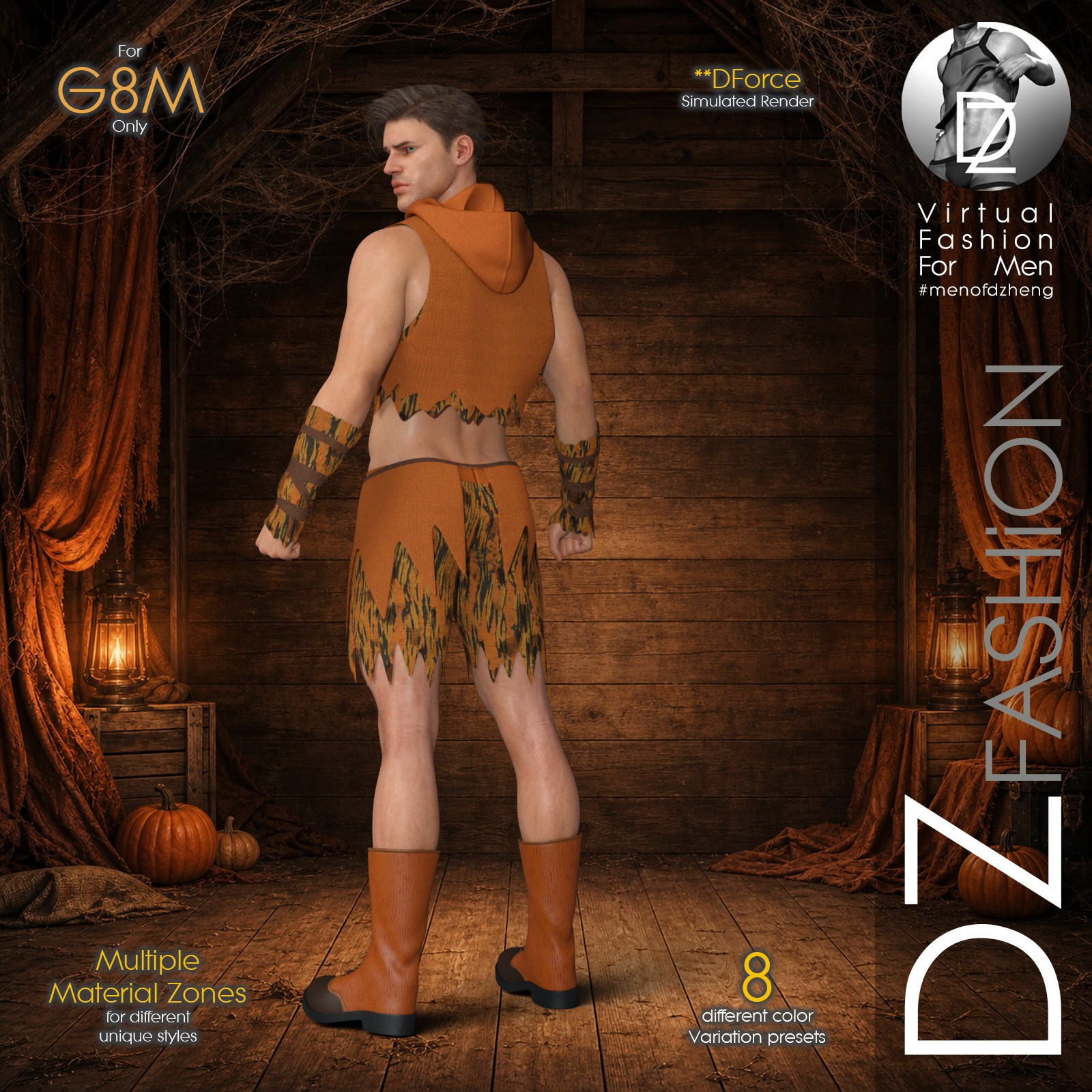 DZ dForce Jack O Lantern for G8M by N/A