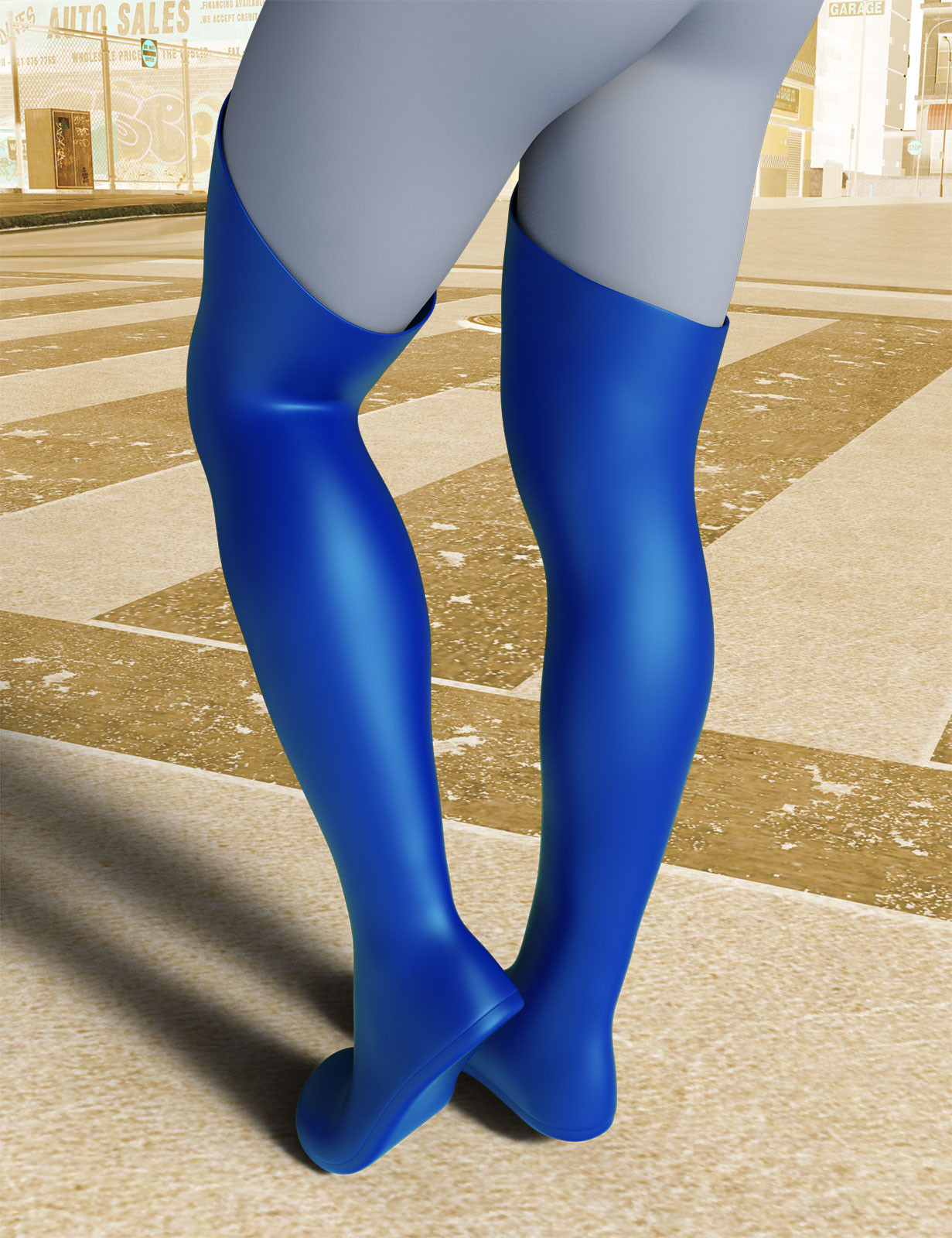 Thigh Highs 009 MMKBG9 by N/A
