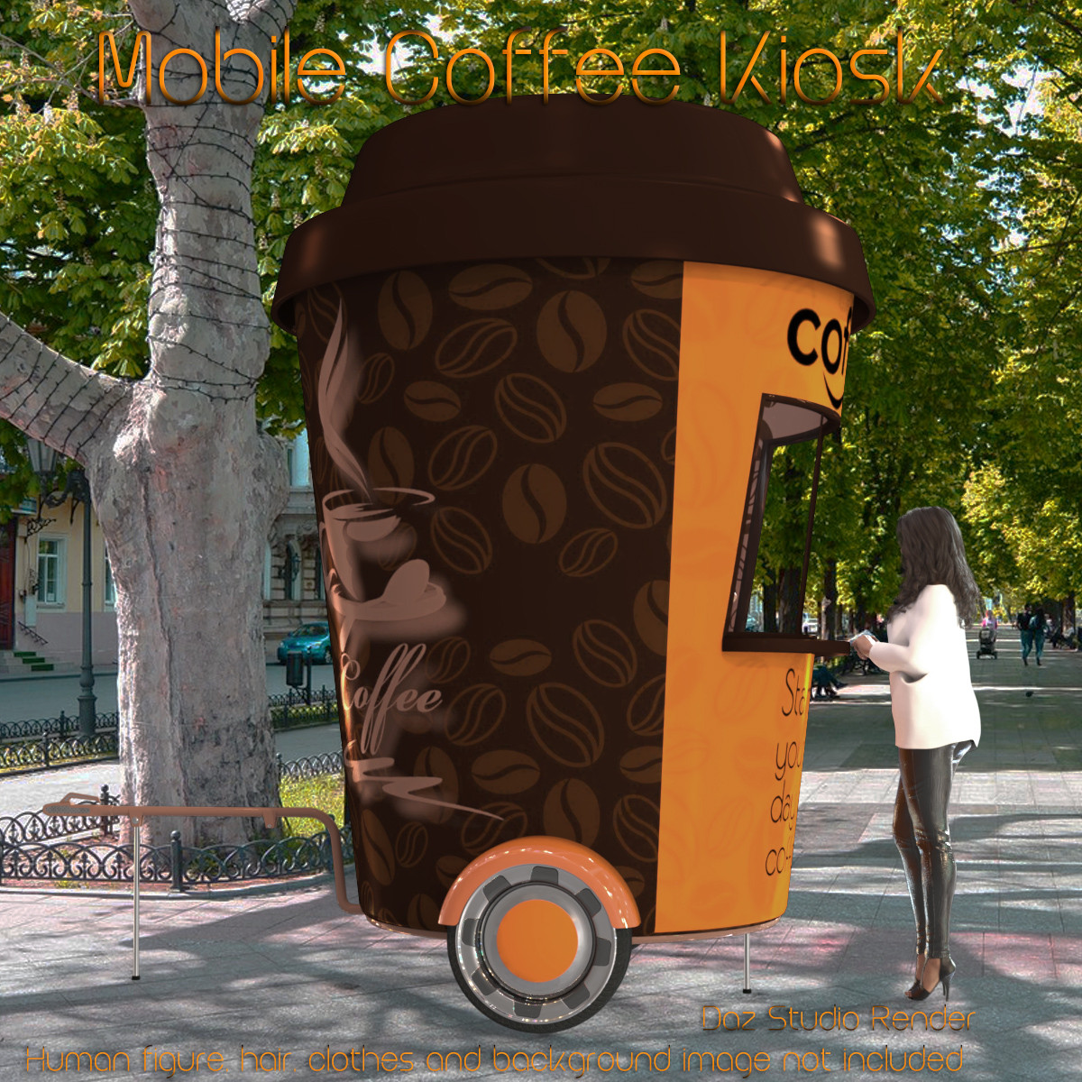 AJ Mobile Coffee Kiosk by N/A