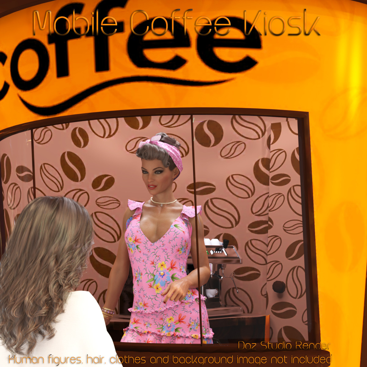 AJ Mobile Coffee Kiosk by N/A