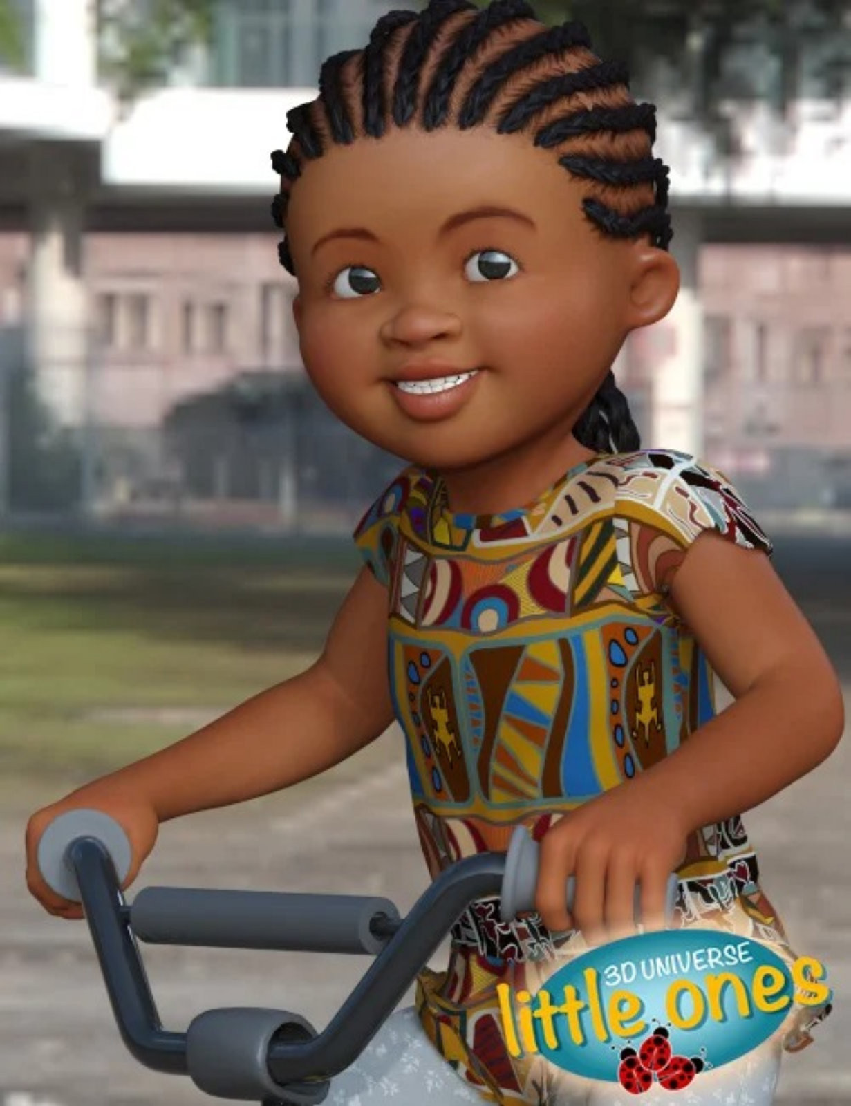 Little Ones (African Female) for Genesis 3 Female by N/A