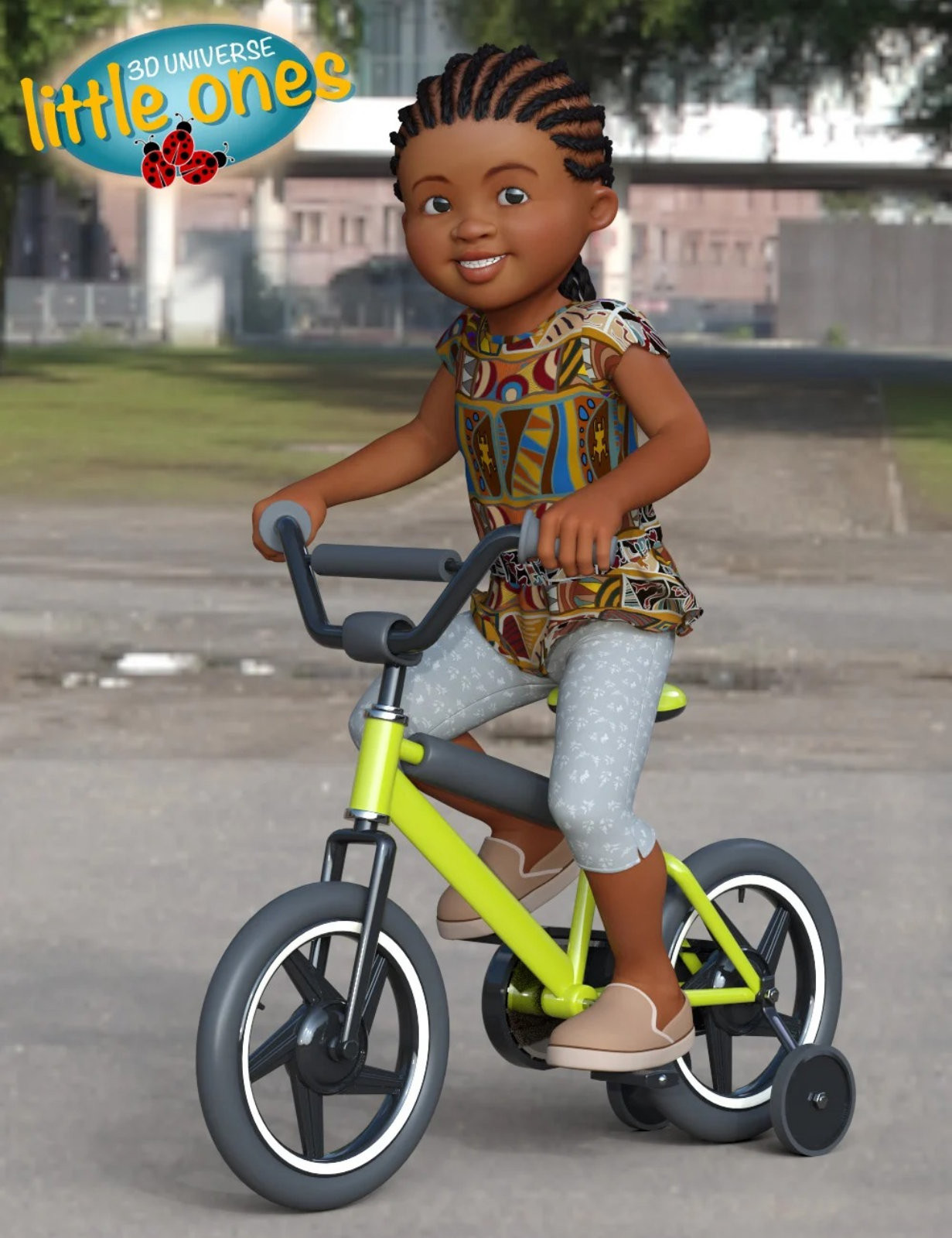 Little Ones (African Female) for Genesis 3 Female by N/A