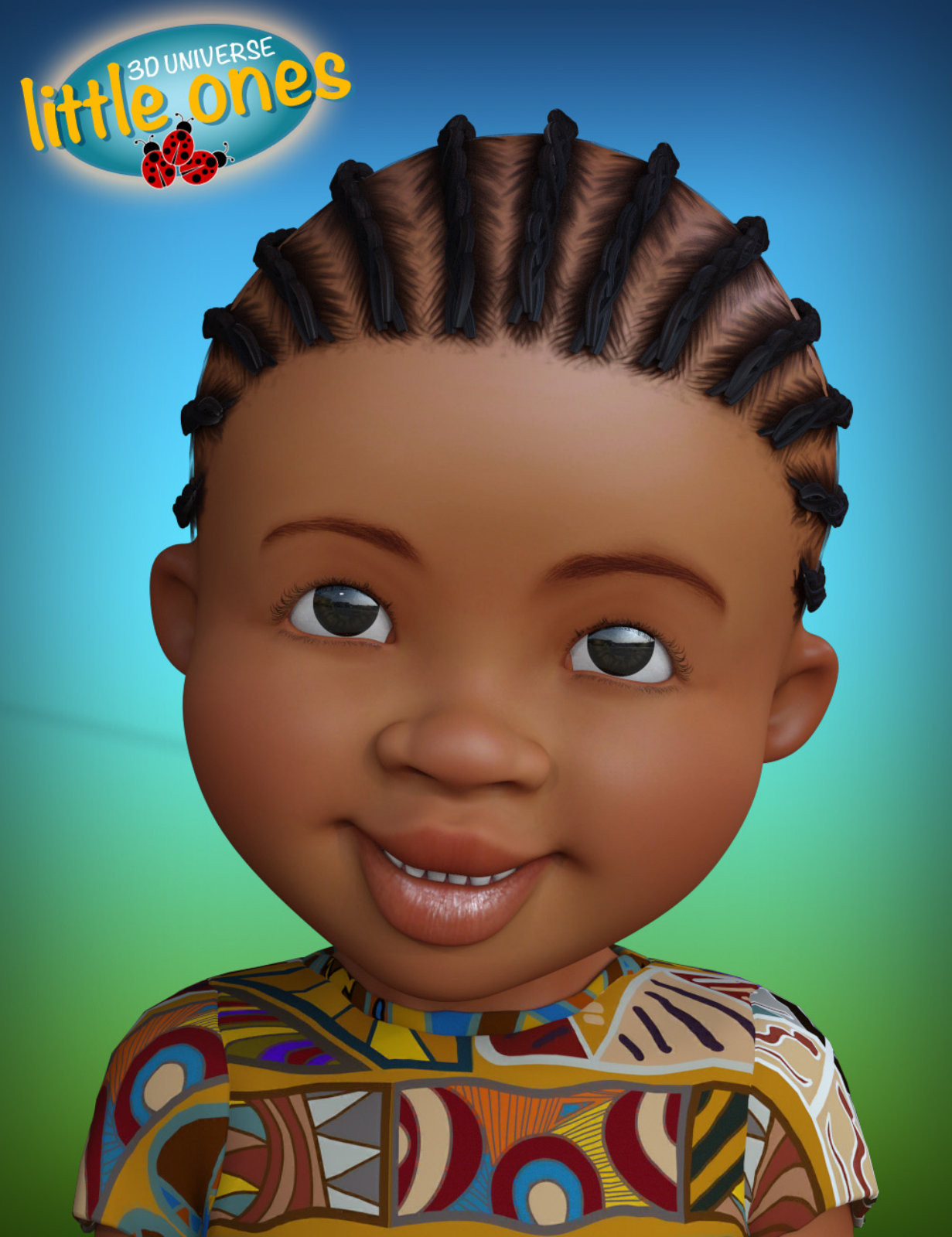 Little Ones (African Female) for Genesis 3 Female by N/A