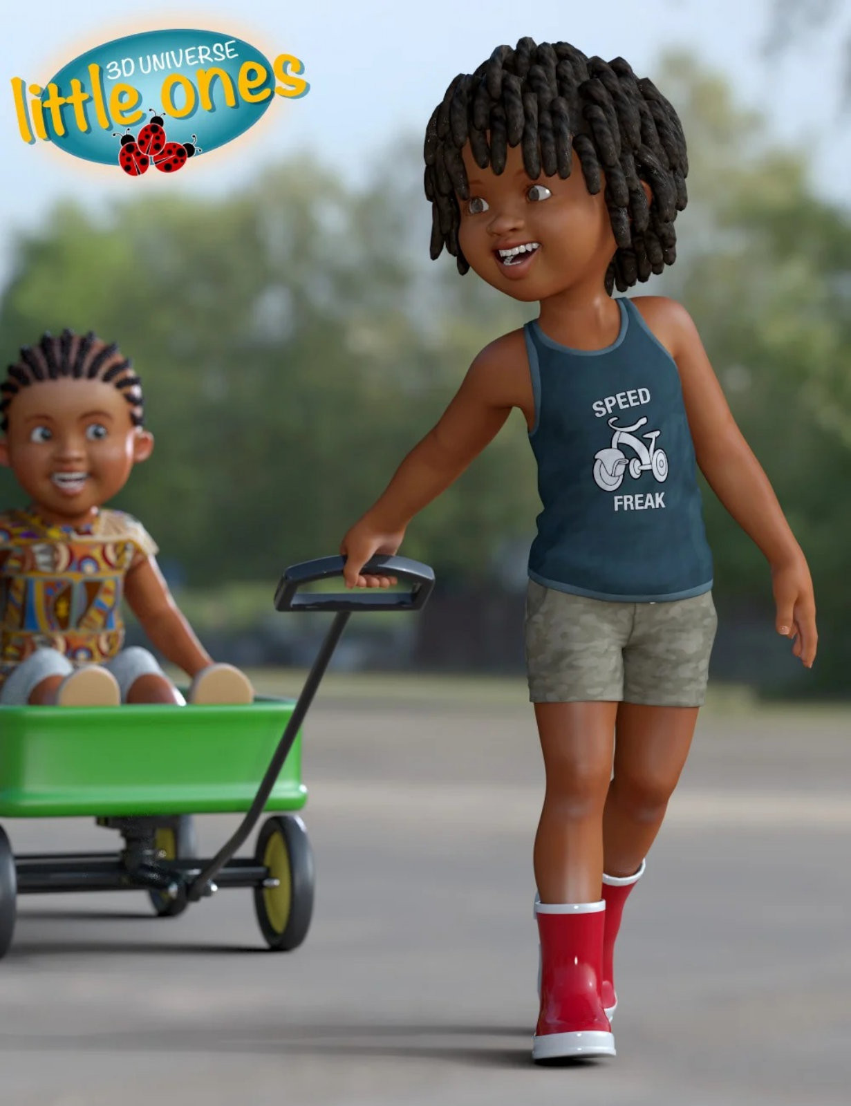 Little Ones (African Male) for Genesis 3 Male by N/A