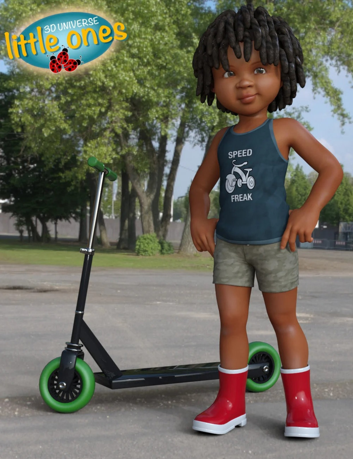 Little Ones (African Male) for Genesis 3 Male by N/A
