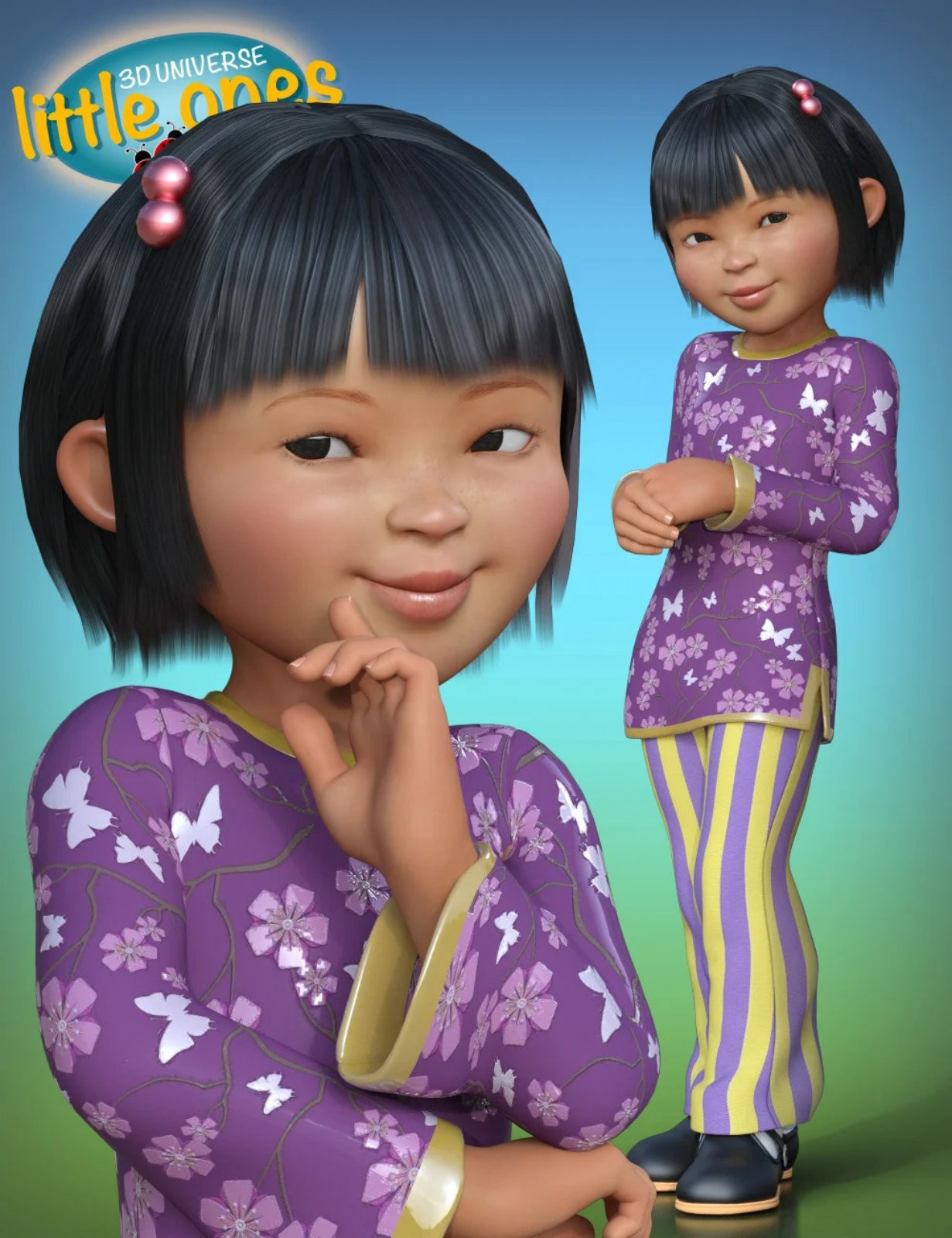 Little Ones (Asian Female) for Genesis 3 Female by N/A